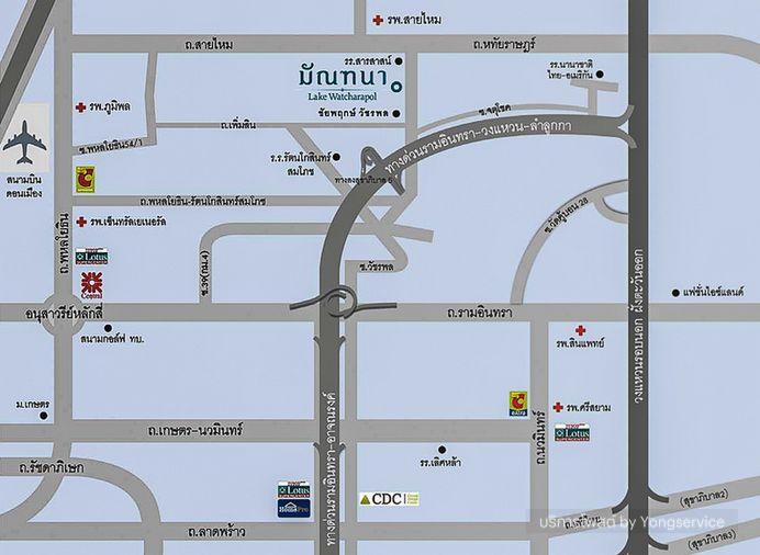 รูป Call : 089-968-8080 หมู่บ้านมัณฑนา เลค วัชรพล ขายบ้านเดี่ยว 120 ตารางวา 4 ห้องนอน 5 ห้องน้ำ จอดรถ 6 คัน ใกล้ทางด่วน ด่านสุขาภิบาล 5 - รูปที่ 12/13