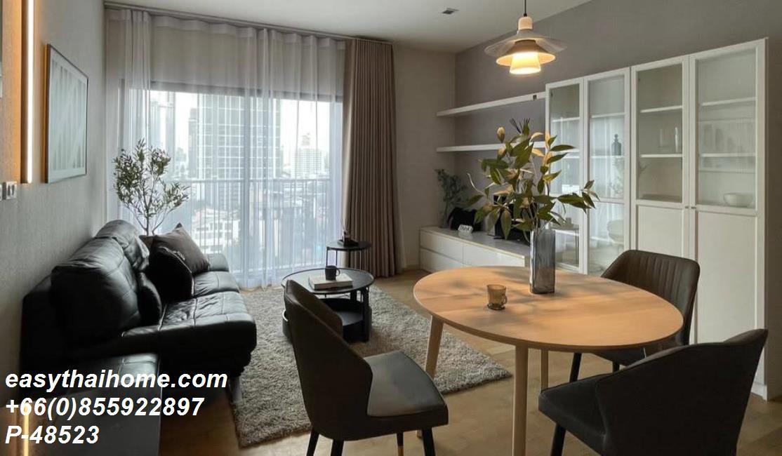 รูป P-48523 ให้เช่า โนเบิล รีวิล | 1 ห้องนอน 1 ห้องน้ำ | 47 ตร.ม. | ชั้น 12 | วิวเมือง | เฟอร์นิเจอร์ครบ 📞 Line ID: @easythaihome | 085-592-2897 - รูปที่ 7/14