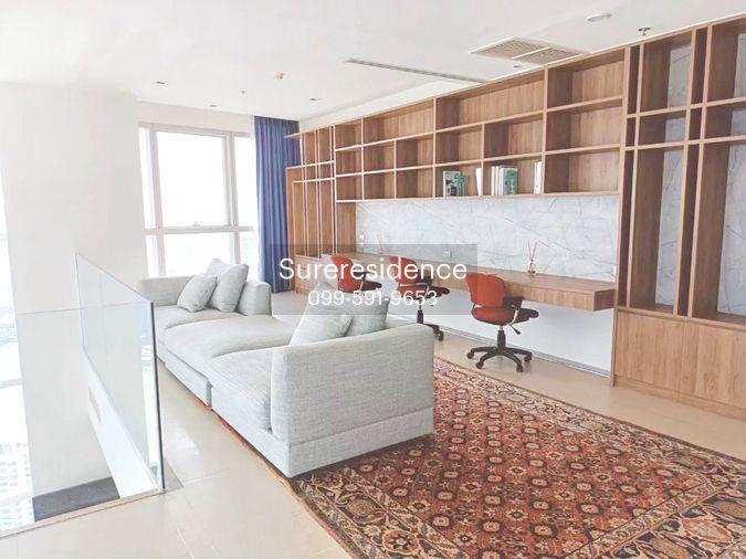 รูป 9846♛ให้เช่าคอนโด 3 ห้องนอน♙เดอะ ริเวอร์♜BTSกรุงธนบุรี∞099-5919653,065-9423251🜲Line@sureresidence - รูปที่ 10/15