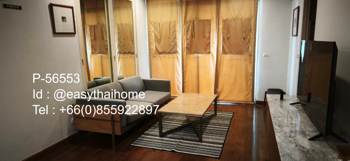 รูป P-56553 ให้เช่า  (เดอะ มาสเตอร์ เซ็นเธรี่ยม อโศก-สุขุมวิท) | 80 ตร.ม. | ชั้น 10 | วิวเมือง | เฟอร์นิเจอร์ครบ |📞 Line ID: @easythaihome | 085-592-2897 - รูปที่ 4/6