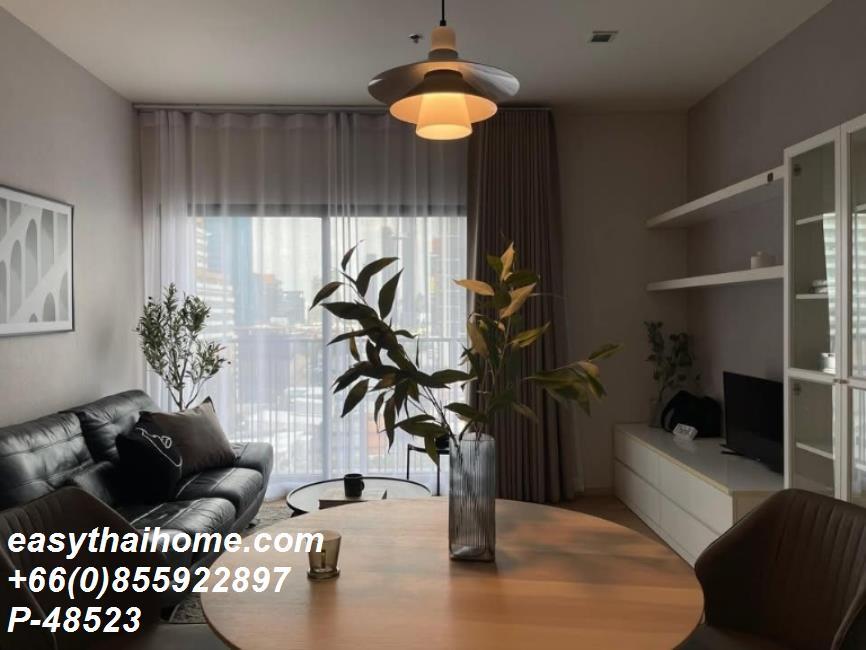 รูป P-48523 ให้เช่า โนเบิล รีวิล | 1 ห้องนอน 1 ห้องน้ำ | 47 ตร.ม. | ชั้น 12 | วิวเมือง | เฟอร์นิเจอร์ครบ 📞 Line ID: @easythaihome | 085-592-2897 - รูปที่ 12/14