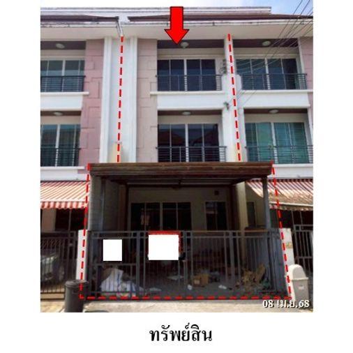 รูป 🔥ขายทาวน์เฮ้าส์ ✅ บ้านกลางเมือง เอสเซ้นส์ อ่อนนุช-วงแหวน | Baan Klang Muang Essence Onnut-Wongwaen | ใกล้ Airport Rail Link ลาดกระบัง - รูปที่ 1/8