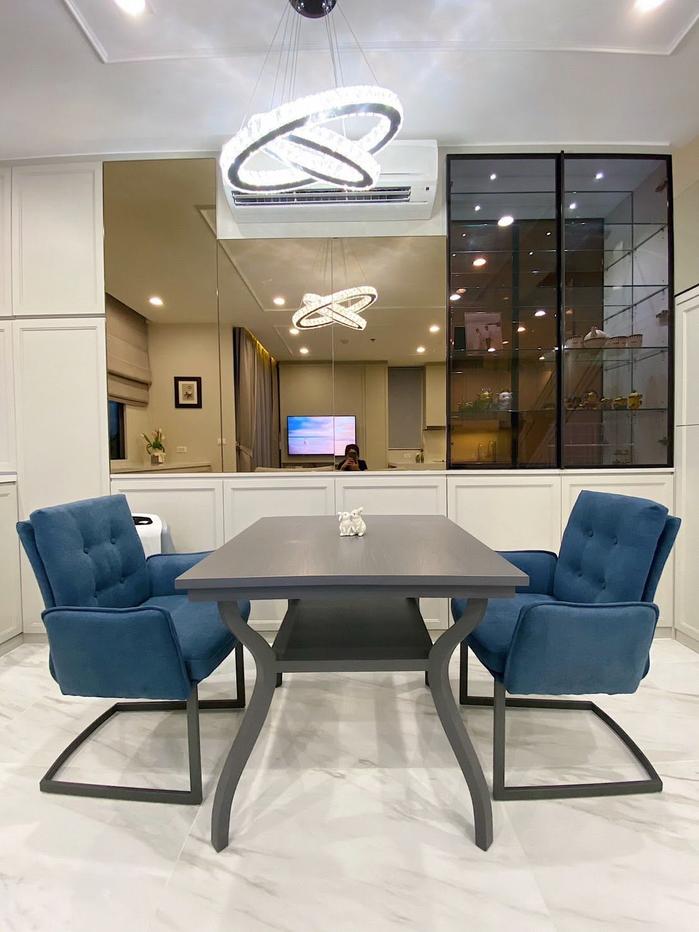 รูป ขาย ไอดีโอ คิว พญาไท ห้อง 2 ชั้น Duplex 2 ห้องนอน 2 ห้องน้ำ สระว่ายน้ำ ฟิตเนส ซาวน่า เดิน 1 นาทีถึง BTS พญาไท - รูปที่ 7/14