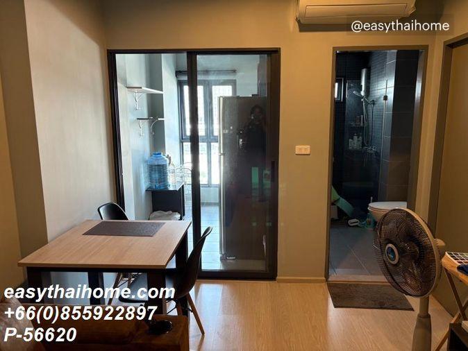 รูป ✨ P-56620 ให้เช่า ไอดีโอ สุขุมวิท 115 | 1 ห้องนอน 1 ห้องน้ำ | 34 ตร.ม. | ชั้น 8 | วิวเมือง | เฟอร์นิเจอร์ครบ 📞 Line ID: @easythaihome | 085-592-2897 - รูปที่ 6/16