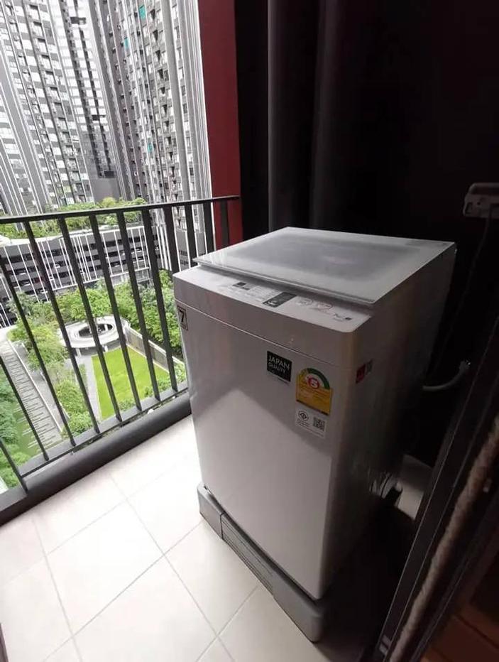 รูป PFD-09116 ให้เช่าคอนโด ไลฟ์ อโศก ไฮป์ (Life Asoke Hype) ห้องสตูดิโอพร้อมอยู่ โทน Modern Cozy สวยละมุน น่าอยู่สุดๆ - รูปที่ 9/10