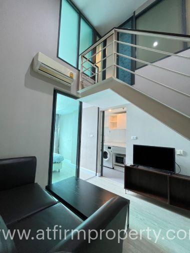 รูป 💥รหัส MTPC160312R💥 📢📢For Rent Metro Sky Prachachuen (1 Bed Duplex 36.5 ตร.ม/15000) ชั้น 16 ใกล้ MRT สนใจ Line ID: @atfirm - รูปที่ 29/34