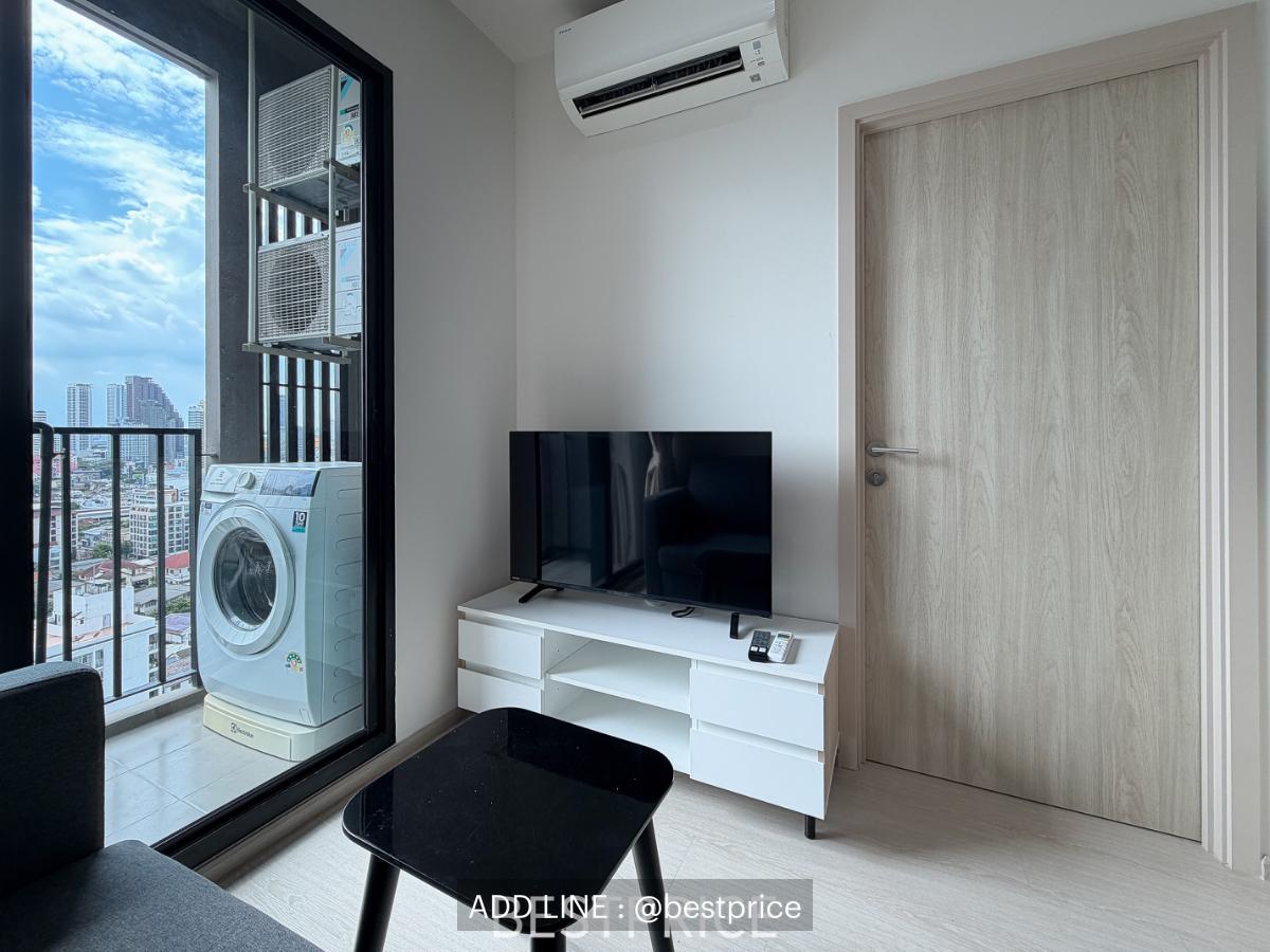 รูป BESTPRICE ให้เช่า Nue Noble Ratchada - Lat Phrao ห้องมุม เฟอร์ครบ ราคาพิเศษ - รูปที่ 9/14