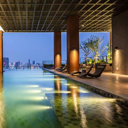 รูป The LOFTS Asoke ให้เช่า 2 ห้องนอน วิวตึก Singha Complex ,ใกล้ MRTเพชรบุรี - รูปที่ 9/9