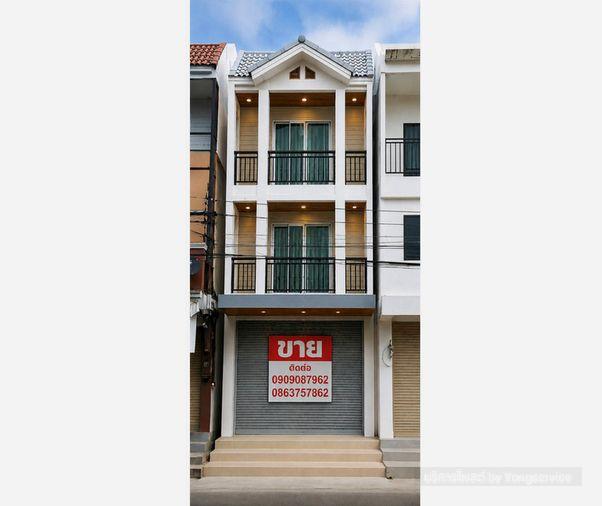 รูป Call : 090-908-7962 ขายอาคารพาณิชย์ 3 ชั้น รีโนเวทใหม่ทั้งตึก 3 ห้องนอน 3 ห้องน้ำ ติดโรงพยาบาลเพชรบูรณ์ราม ถนนเพชรรัตน์ ตำบลในเมือง เมืองเพชรบูรณ์ - รูปที่ 1/8