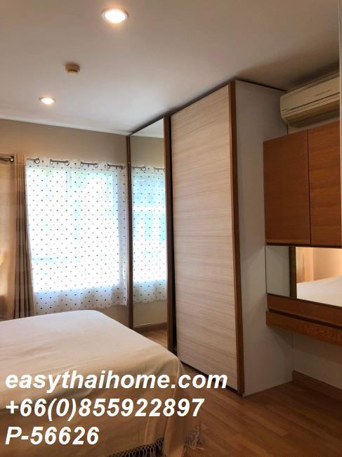 รูป P-56626 ให้เช่า (ยู สบาย พระราม 4 - กล้วยน้ำไทย) | 36 ตร.ม. | ชั้น 3 | วิวเมือง | เฟอร์นิเจอร์ครบ 📞 Line ID: @easythaihome | 085-592-2897 - รูปที่ 4/5