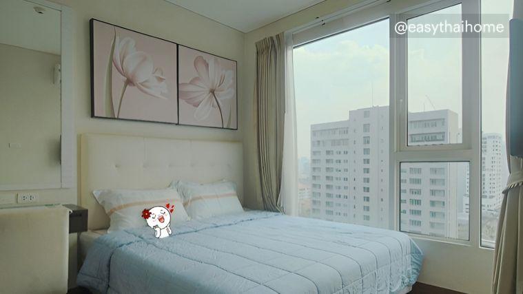 รูป P-48103 ให้เช่า ไอวี่ ทองหล่อ | 43 ตร.ม. | ชั้น 12 | วิวเมือง | เฟอร์นิเจอร์ครบ | 27,000 บาท/เดือน 📞 Line ID: @easythaihome | 085-592-2897 - รูปที่ 1/6