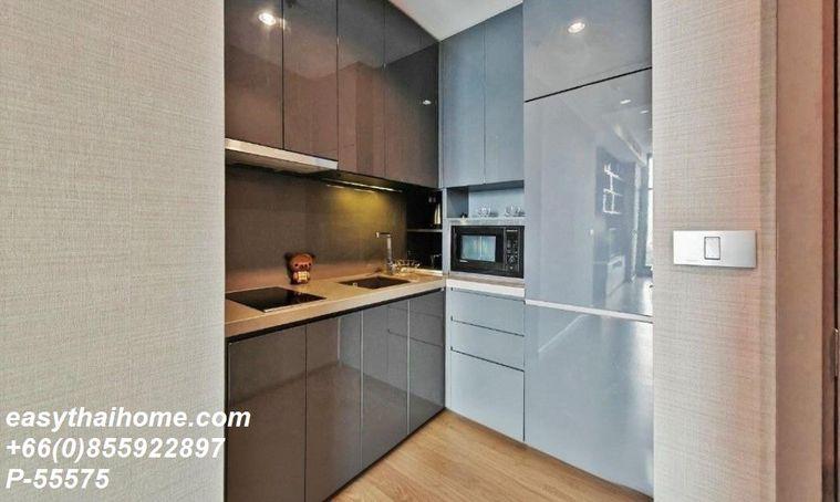 รูป P-55575 ให้เช่า (เดอะ ดิโพลแมท สาธร)  | 45 ตร.ม. | ชั้น 20 | วิวเมือง | เฟอร์นิเจอร์ครบ | 35,000 บาท/เดือน 📞 Line ID: @easythaihome | 085-592-2897 - รูปที่ 6/9