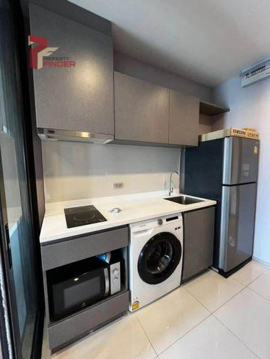 รูป PFD-09117 ให้เช่าคอนโด ไลฟ์ อโศก ไฮป์ (Life Asoke Hype) ห้องสวยพร้อมอยู่ วิวเมืองจากตึกสูง 🏙️ เฟอร์ครบ แต่งสวย เตียงวินเทจ มีเสน่ห์ไม่เหมือนใคร - รูปที่ 4/6