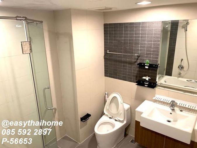 รูป P-56653 🔥 ให้เช่าคอนโดหรูใจกลางทองหล่อ! The Crest Sukhumvit 49 1 ห้องนอน 34 ตร.ม. เพียง 19,000 บาท/เดือน มีอ่างอาบน้ำ Line@easythaihome 085-592-2897 - รูปที่ 15/15
