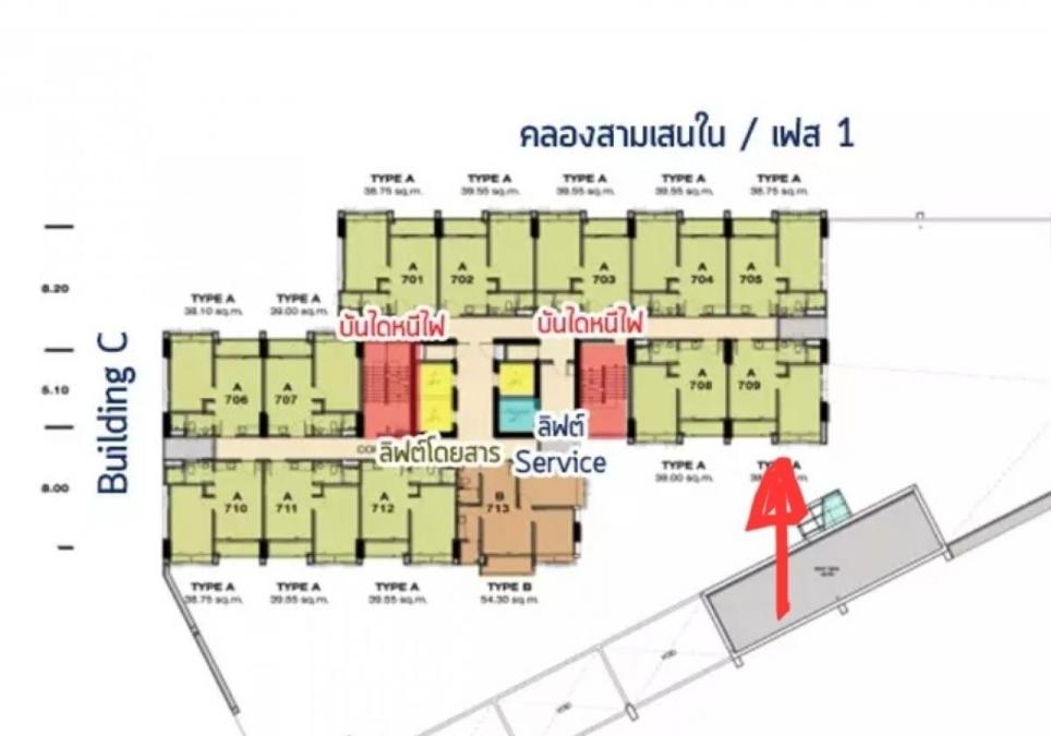 รูป  🎈#PT2407_220🎈💥ด่วน💥ว่างชัวร์ รีบคลิก ก่อนหลุดมือ‼️ 𝗙𝗼𝗿 𝗥𝗲𝗻𝘁 1️⃣5️⃣k.🔥ใกล้ MRT พระราม 9คอนโด  ทีซีกรีนพระราม9  - รูปที่ 7/9