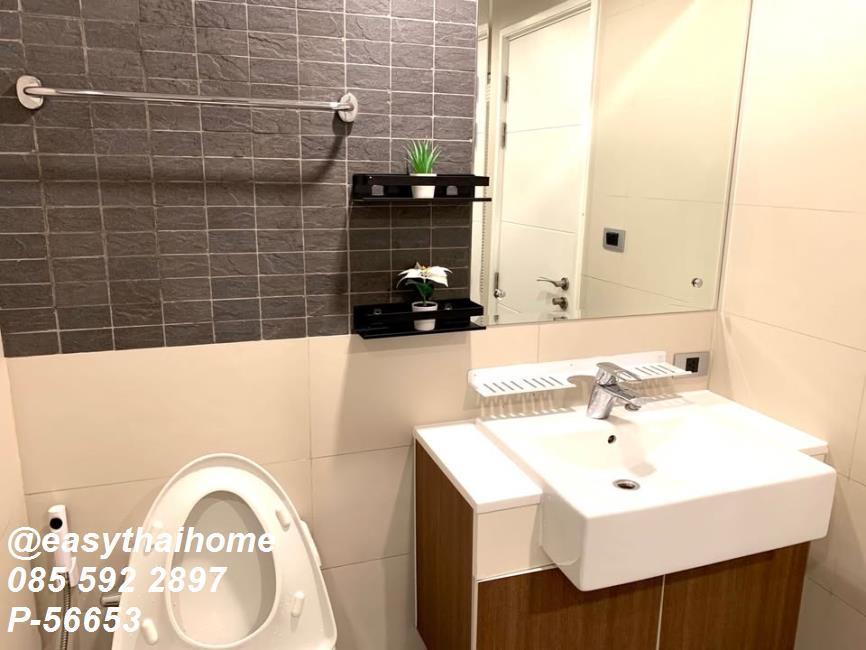 รูป P-56653 🔥 ให้เช่าคอนโดหรูใจกลางทองหล่อ! The Crest Sukhumvit 49 1 ห้องนอน 34 ตร.ม. เพียง 19,000 บาท/เดือน มีอ่างอาบน้ำ Line@easythaihome 085-592-2897 - รูปที่ 8/15