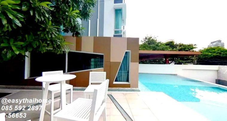 รูป P-56653 🔥 ให้เช่าคอนโดหรูใจกลางทองหล่อ! The Crest Sukhumvit 49 1 ห้องนอน 34 ตร.ม. เพียง 19,000 บาท/เดือน มีอ่างอาบน้ำ Line@easythaihome 085-592-2897 - รูปที่ 7/15
