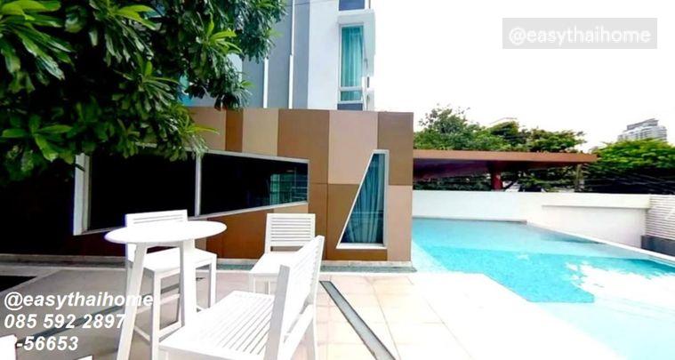 รูป P-56653 🔥 ให้เช่าคอนโดหรูใจกลางทองหล่อ! The Crest Sukhumvit 49 1 ห้องนอน 34 ตร.ม. เพียง 19,000 บาท/เดือน มีอ่างอาบน้ำ Line@easythaihome 085-592-2897 - รูปที่ 7/15