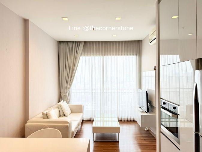 รูป พร้อมให้เช่า❗️" 𝐈𝐯𝐲 𝐀𝐦𝐩𝐢𝐨 "  𝟐𝟓,𝟎𝟎𝟎 บาท คอนโด Luxury ใกล้ MRT-ศูนย์วัฒนธรรมฯ  [260115] - รูปที่ 2/12