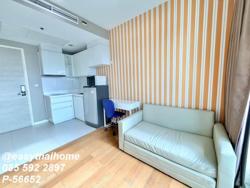 รูป P-56652 🔥 ก้าวเดียวถึง BTS ราชเทวี! 160 ม. เท่านั้น 1 Bed 31 ตร.ม. ชั้น 27 Condolette Ize เพียง 19,500/ด. Line@easythaihome 085-592-2897 - รูปที่ 5/13