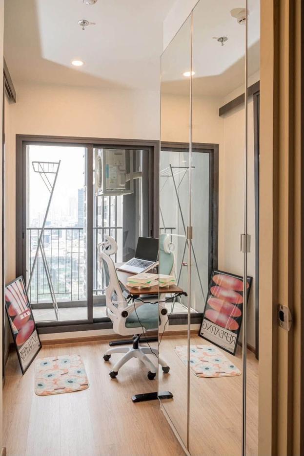 รูป RS7698 ให้เช่า Life Asoke – Rama 4 ห้องชั้นสูง วิวเมืองเปิดโล่ง พร้อมมุมมองแม่น้ำเจ้าพระยาจากห้อง ใกล้ MRT ศูนย์การประชุมฯ - รูปที่ 9/19
