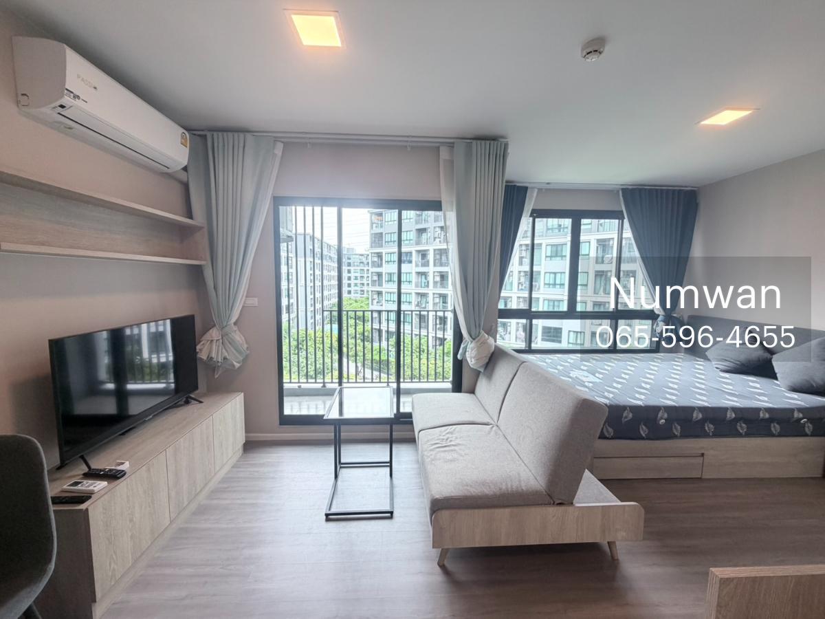 รูป 🛋️ dcondo hideaway ดีคอนโด แคมปัส ไฮด์อเวย์ รังสิต 8,500 / เดือน ชั้น 5 ตึก B ทักไลน์ @802dkhwu ตอบเร็ว นัดดูห้องได้ทันท - รูปที่ 2/8