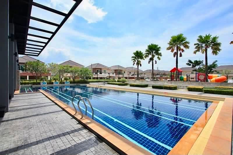 รูป บ้านแฝด มณีรินทร์ วิลเลจ หนองมน สวยพร้อมอยู่ ทำเลใกล้บางแส - รูปที่ 9/9