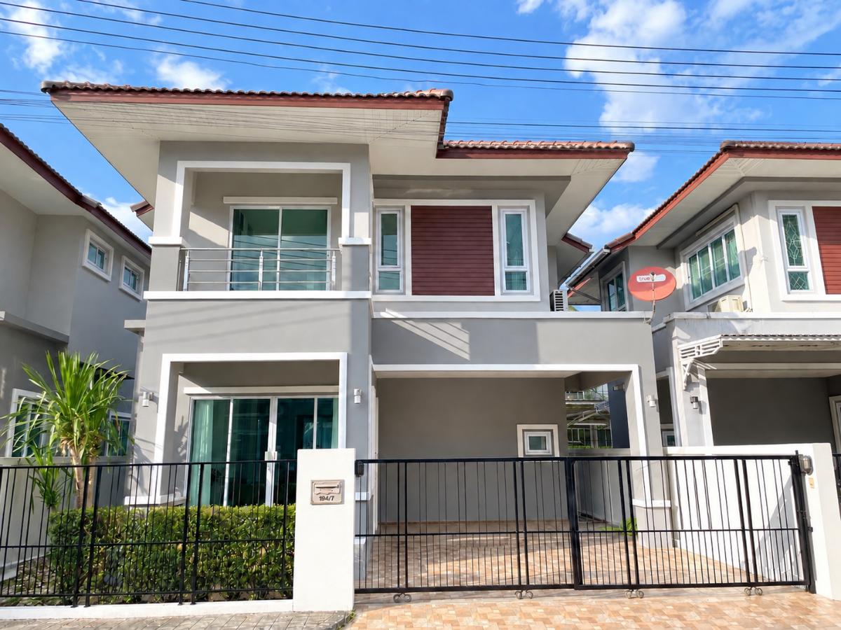 รูป 🏡 บ้านเดี่ยว 2 ชั้นให้เช่า โครงการเดอะพรีโก้ สันกำแพง | 3 ห้องนอน | พร้อมเฟอร์นิเจอร์ - รูปที่ 1/20