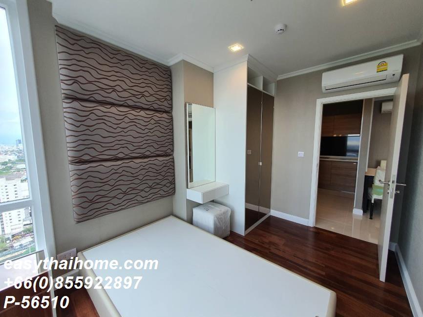 รูป P-56510 ให้เช่า (เดอะ เมโทรโพลิส สำโรง อินเตอร์เชนจ์) | วิวเมือง | ชั้น 31 | 52 ตร.ม. | อาคาร A  | Line Id: @easythaihome | 085-592-2897 - รูปที่ 4/14