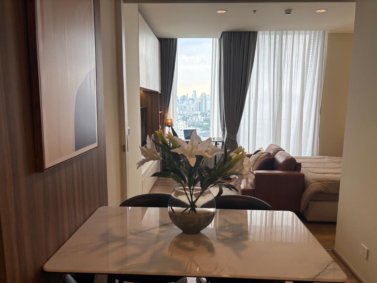 รูป 🔥 ให้เช่า Noble Form Thonglor | โซนทองหล่อ–วัฒนา | 1 Bed 33 ตร.ม. ชั้น 20 | 35,000 บ./เดือน - รูปที่ 6/8