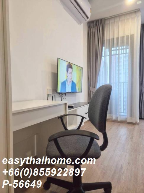 รูป P-56649 ให้เช่า เดอะริช พระราม 9-ศรีนครินทร์ | Studio | 26 ตร.ม. | ชั้น 15 | วิวเมือง | เฟอร์นิเจอร์ครบ  📞 Line ID: @easythaihome | 085-592-2897 - รูปที่ 7/13