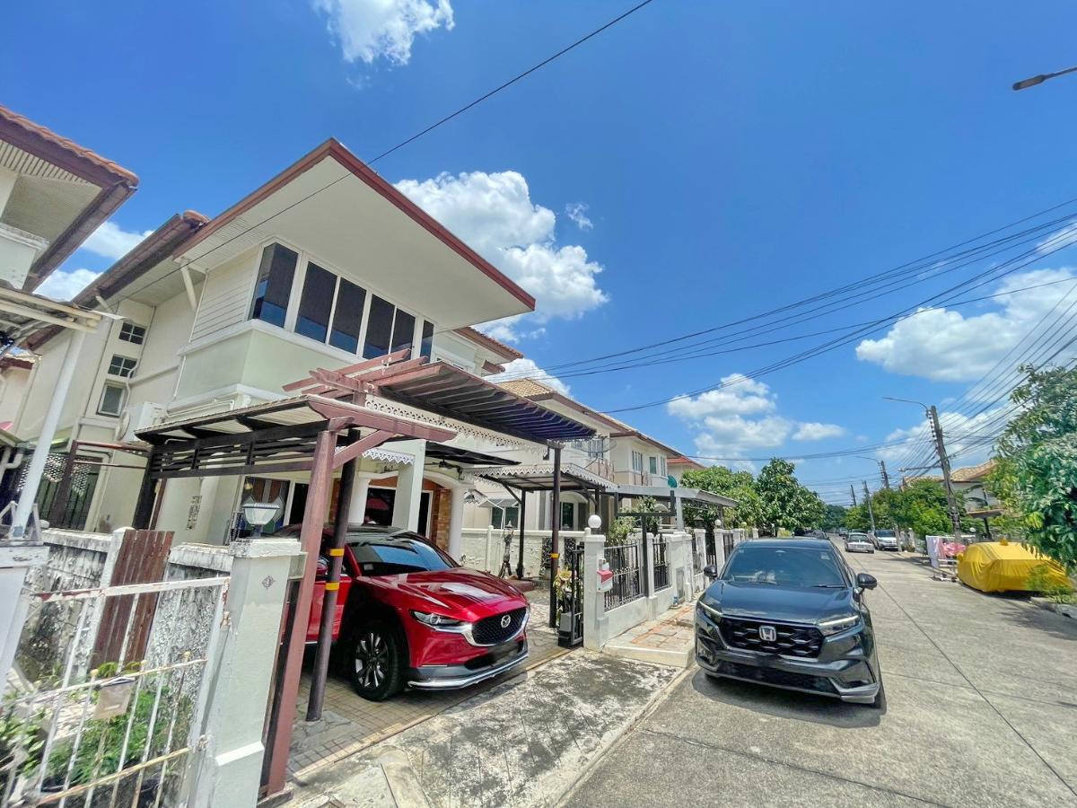 รูป H0830♚ขาย บ้านเดี่ยว 4 ห้องนอน⚝หมู่บ้านชวนชื่น รามอินทรา 65♜MRT วัชรพล∞099-5919653,065-9423251▚Line@sureresidence - รูปที่ 1/9