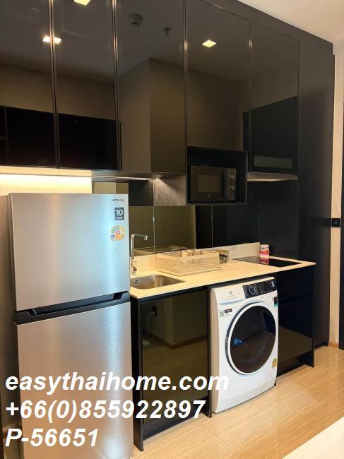 รูป P-56651 ให้เช่า  โนเบิล อราวน์ อารีย์ | Studio | 27 ตร.ม. | ชั้น 30 | วิวเมือง | เฟอร์นิเจอร์ครบ  📞 Line ID: @easythaihome | 085-592-2897 - รูปที่ 8/12
