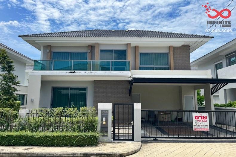 รูป ขายบ้านเดี่ยว 2 ชั้น 56 ตร.ว. เพอร์เฟคเพลส เฟส 9 ลาดกระบัง ใกล้สนามบินสุวรรณภูมิ - รูปที่ 2/14