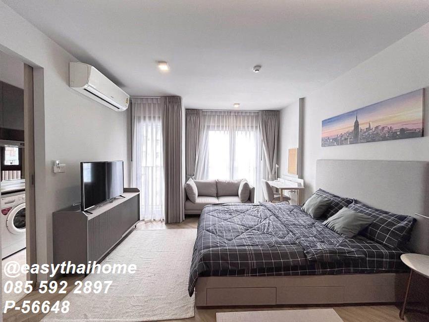 รูป P-56648 🔥 ห้องสวย สไตล์มินิมอลแต่งครบ! ให้เช่า Chapter Thonglor 25 ชั้น 6 อาคาร A Studio 29 ตร.ม. เพียง 20,000.-/เดือน Line@easythaihome 085-592-2897 - รูปที่ 9/10