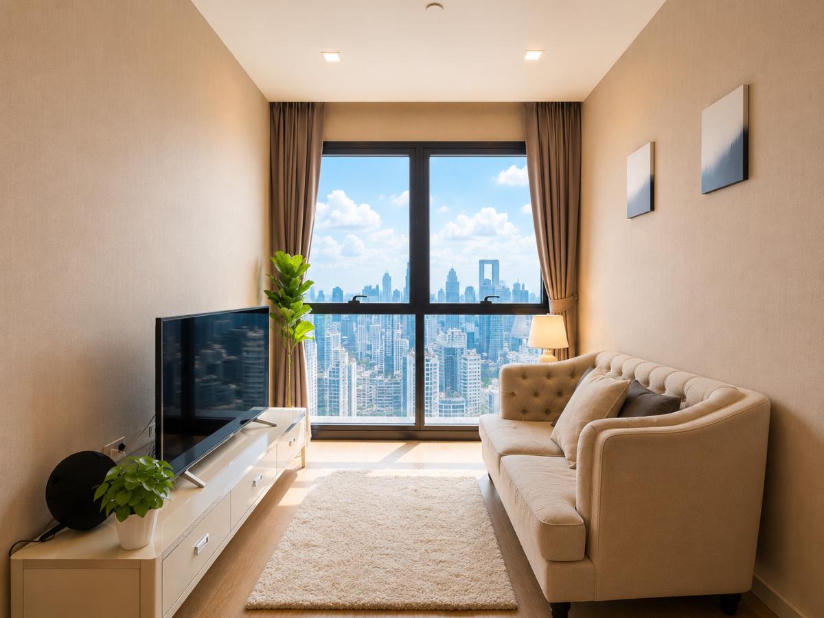 รูป ให้เช่า Ashton Asoke 1 ห้องนอน 1 ห้องน้ำ สระว่ายน้ำลอยฟ้า 360 องศา ฟิตเนส ติด MRT สุขุมวิท ใกล้ BTS อโศก - รูปที่ 2/11
