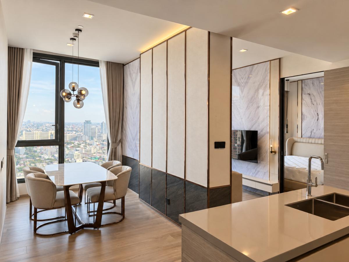 รูป ✨🦄 Ready to move 🦄✨ The Crest Park Residences | Combined Room เฟอร์ครบจบในที่เดียว โทร 096-2493698 (TCR0346-347) - รูปที่ 4/14
