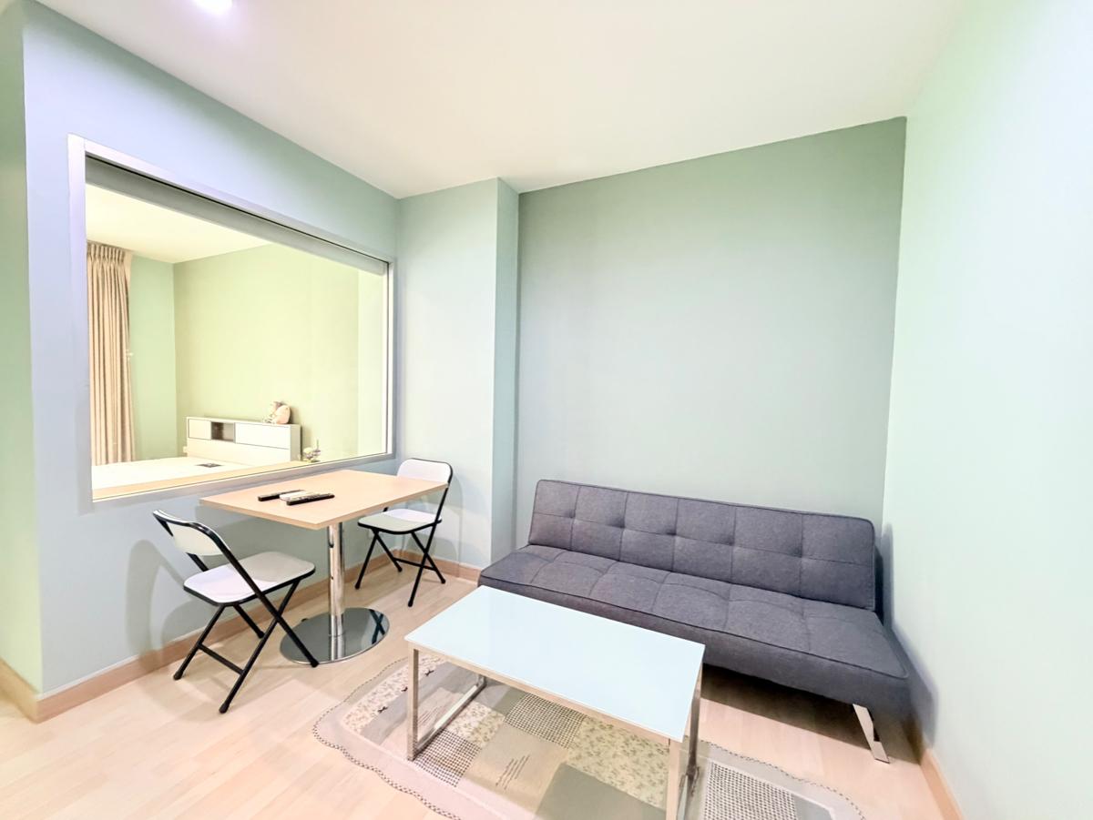picture For Rent  ❗️ 𝟏𝟓,𝟓𝟎𝟎 THB./Month “𝐑𝐡𝐲𝐭𝐡𝐦 𝐑𝐚𝐭𝐜𝐡𝐚𝐝𝐚“  1 Bedroom 36 Sq.m. @ MRT-Ratchada Exit 4   - 6/15