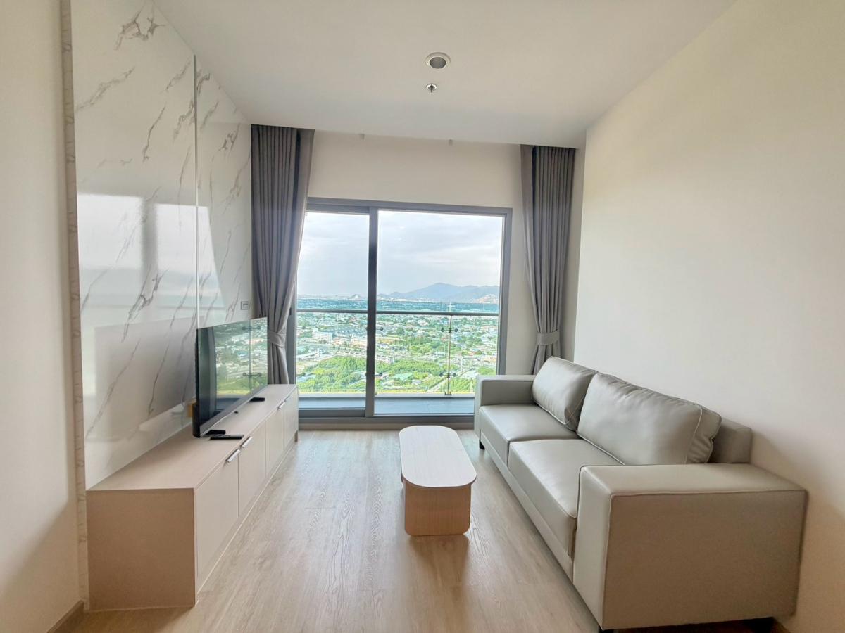 รูป ห้องใหม่ : The Symphony คอนโดบนชายหาดส่วนตัว : 1 bed พื้นที่ 40 ตรม ชั้น 28 พร้อมเข้าอยู่  - รูปที่ 12/15