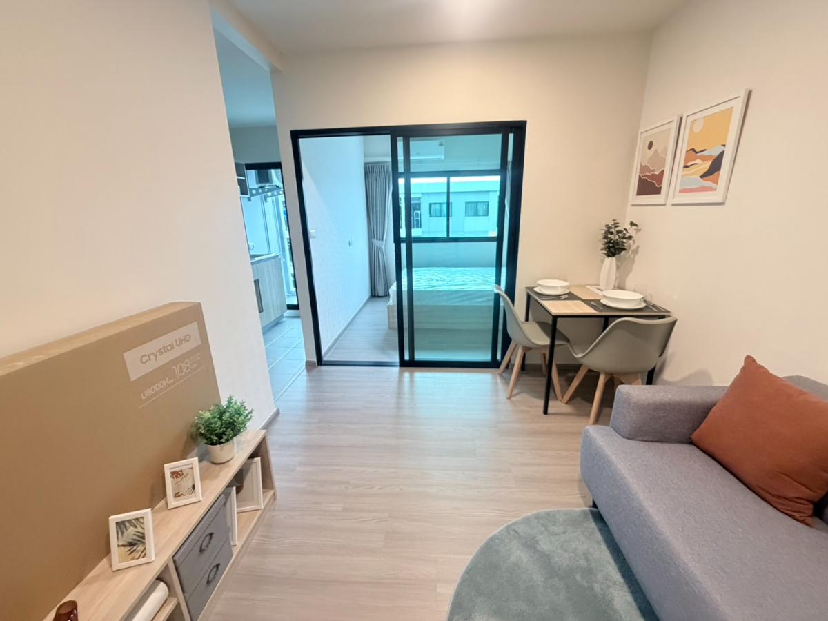 รูป 🏡ให้เช่า 7,000/เดือน คอนโด มี นวนคร  📍 หลังตลาดโรงเกลือ ชั้น 5 ตึก G มีเครื่องซักผ้า ห้องใหม่ ทักไลน์ @802dkhwu ตอบเร็ว - รูปที่ 13/13