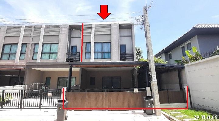 รูป 🔥 ขายทาวน์เฮ้าส์ 3 ชั้น✅ อีโค สเปซ บางนา-วงแหวน | Eco Space Bangna-Wongwaen | ใกล้ทางด่วนบางนา กม.9 - รูปที่ 2/4