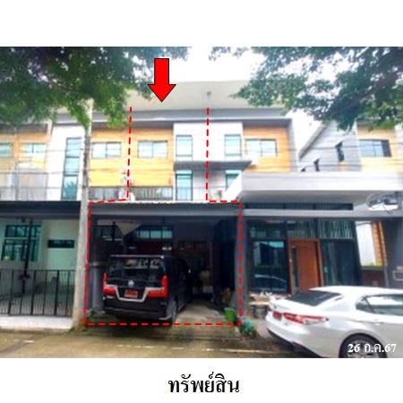 รูป 🔥 ขายทาวน์เฮ้าส์ 3 ชั้น✅ อีโค สเปซ บางนา-วงแหวน | Eco Space Bangna-Wongwaen | ใกล้ทางด่วนบางนา กม.9 - รูปที่ 1/4