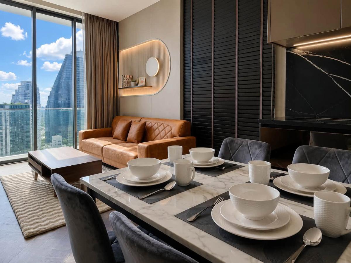 รูป ห้องว่าง** ✅ ✅ ให้เช่า - THE ESSE Sukhumvit 36 , Super Luxury พร้อมเข้าอยู่ ติดต่อไลน์ @BKTASSET 📌📌 - รูปที่ 1/5