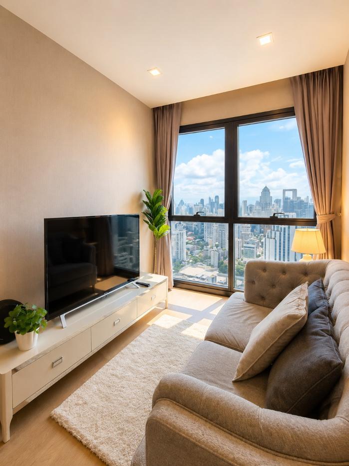 รูป ให้เช่า Ashton Asoke 1 ห้องนอน 1 ห้องน้ำ สระว่ายน้ำลอยฟ้า 360 องศา ฟิตเนส ติด MRT สุขุมวิท ใกล้ BTS อโศก - รูปที่ 3/11
