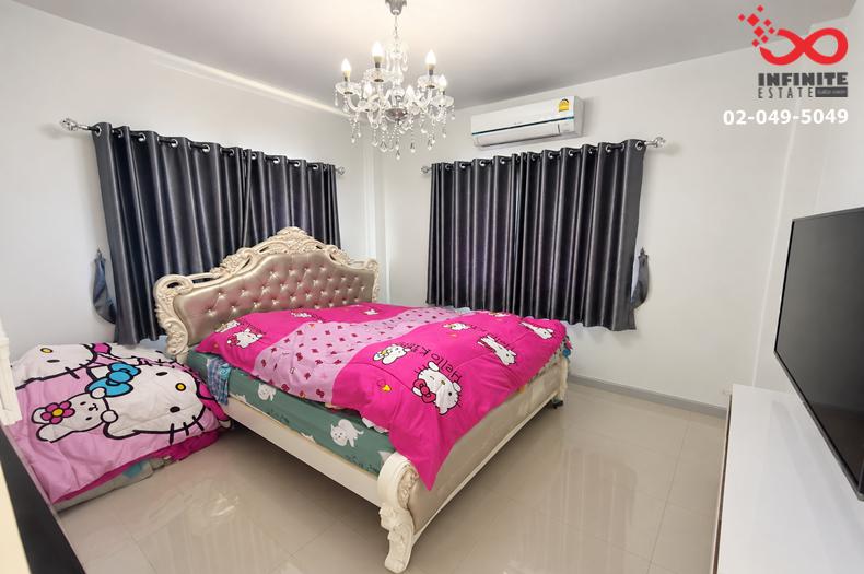 รูป ขายบ้านเดี่ยว 2 ชั้น หลังมุม ม.บ้านเอกกวิน 5 ถนนสังฆสันติสุข กระทุ่มราย เขตหนองจอก  - รูปที่ 6/12