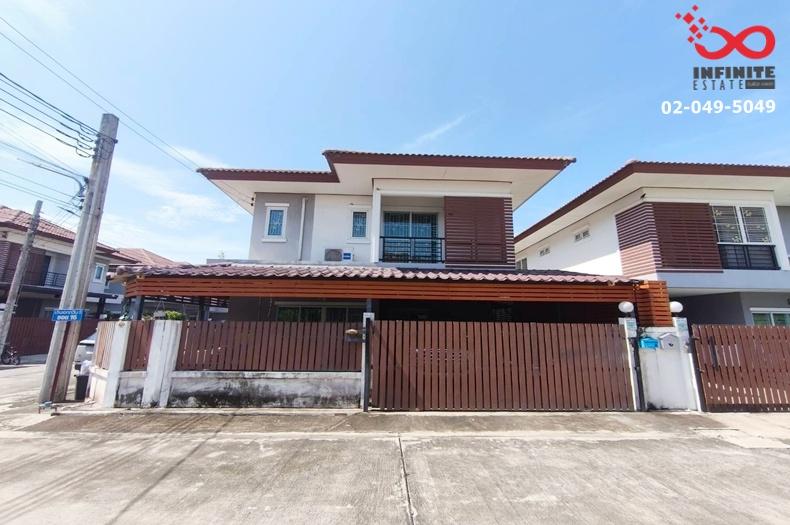 รูป ขายบ้านเดี่ยว 2 ชั้น หลังมุม ม.บ้านเอกกวิน 5 ถนนสังฆสันติสุข กระทุ่มราย เขตหนองจอก  - รูปที่ 2/12