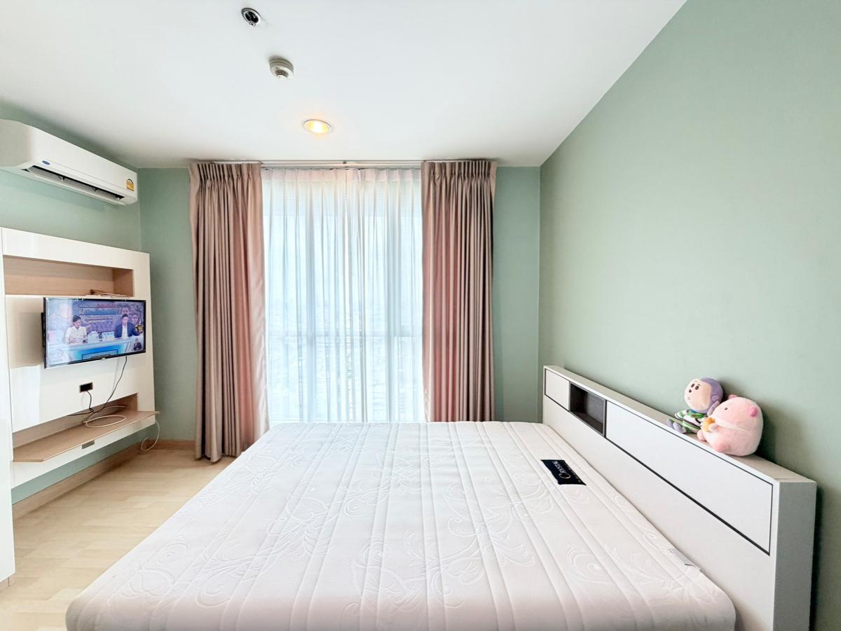 picture For Rent  ❗️ 𝟏𝟓,𝟓𝟎𝟎 THB./Month “𝐑𝐡𝐲𝐭𝐡𝐦 𝐑𝐚𝐭𝐜𝐡𝐚𝐝𝐚“  1 Bedroom 36 Sq.m. @ MRT-Ratchada Exit 4   - 3/15