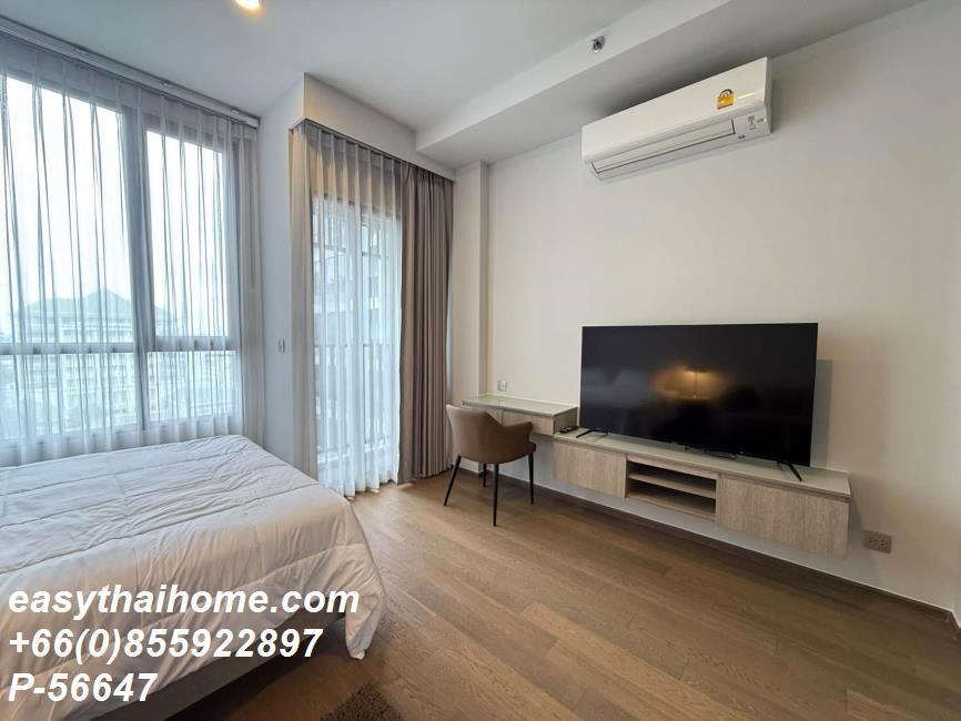 รูป P-56647 ให้เช่า พาร์ค ออริจิ้น พญาไท | Studio | 30 ตร.ม. | ชั้น 11 | วิวเมือง | เฟอร์นิเจอร์ครบ  Line ID: @easythaihome | 085-592-2897 - รูปที่ 3/14