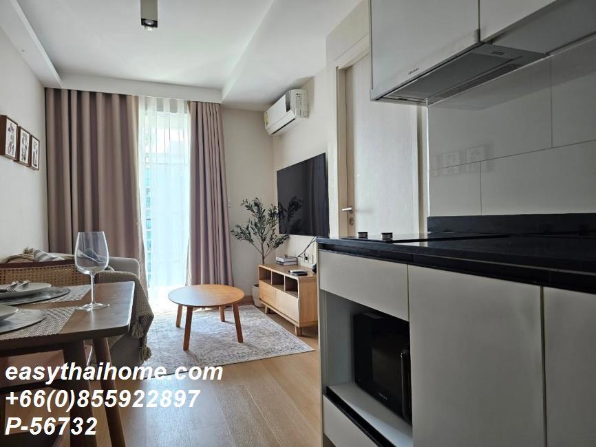 รูป P-56732 ให้เช่า มาเอสโตร 39  | 34 ตร.ม. | ชั้น 6 | วิวเมือง | เฟอร์นิเจอร์ครบ  | เลี้ยงสัตว์ได้ 1 ตัว 📞 Line ID: @easythaihome | 085-592-2897 - รูปที่ 5/16