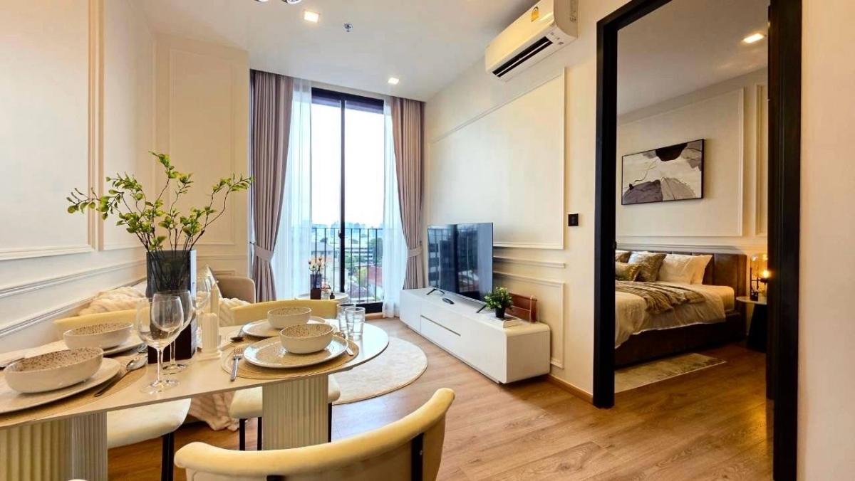 รูป 🔥 ให้เช่า Noble Around Ari | โซนอารีย์–พญาไท | 2 Bed 41.8 ตร.ม. ชั้น 7 | 35,000 บ./เดือน - รูปที่ 3/7
